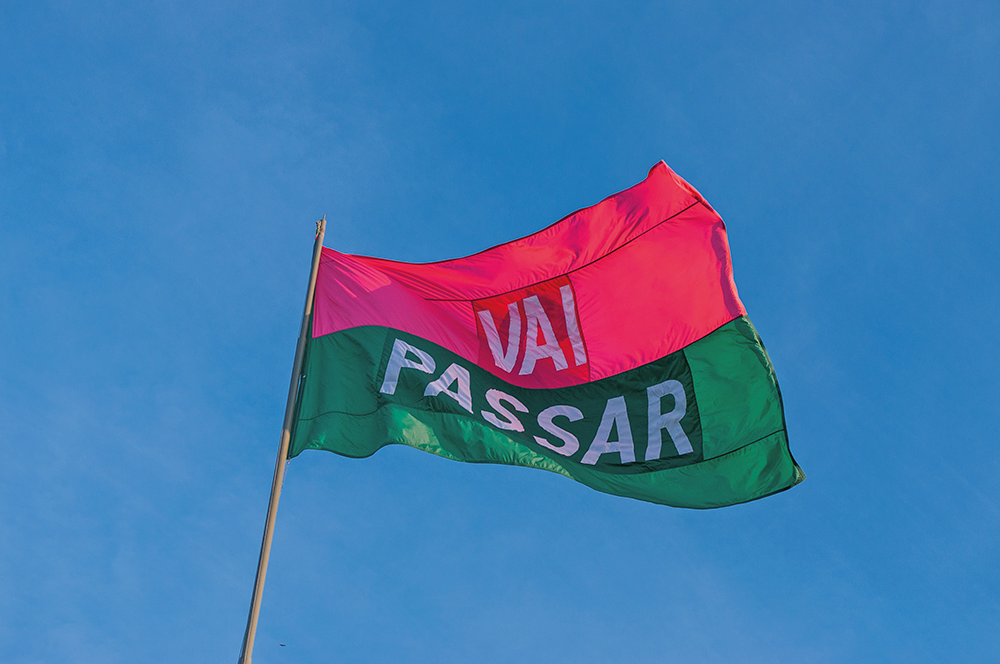 Artigo Bandeiras 1 Vai Passar de Marcos Chaves 2019. Foto Daniela Paoliello