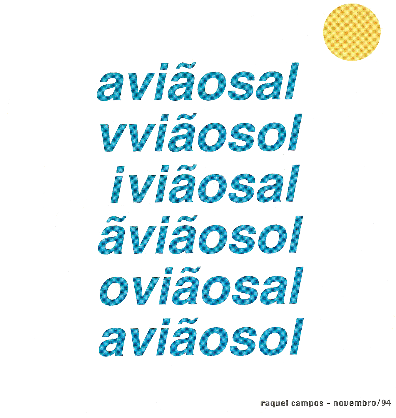 Augusto de Campos poemaRaquelCampos reproducao