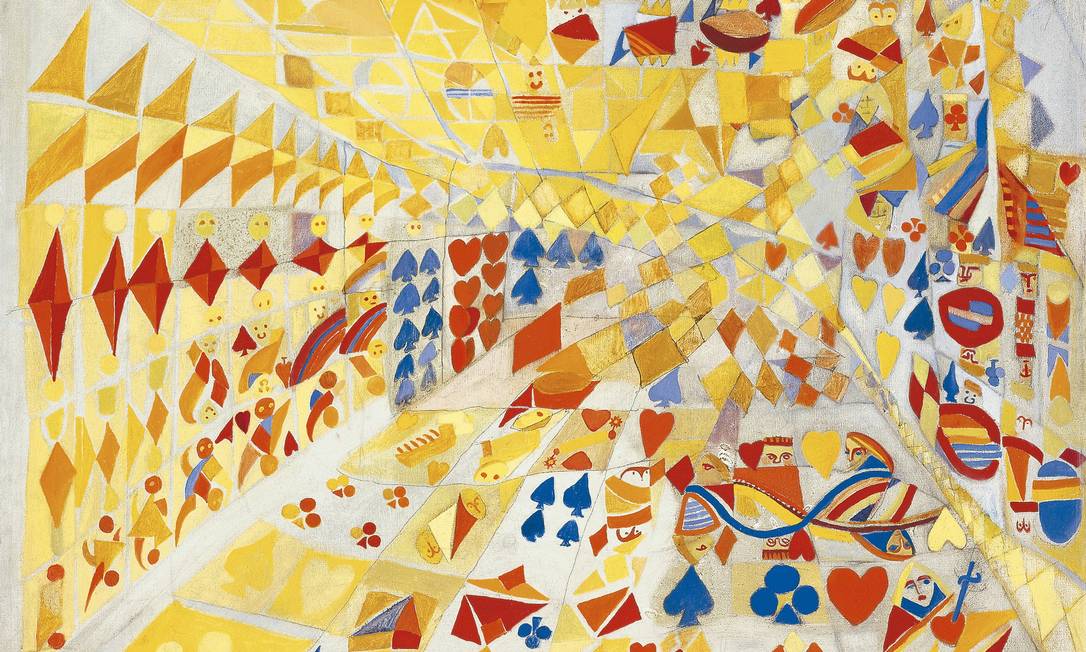 Le jeu des cartes Vieira da Silva reprodução