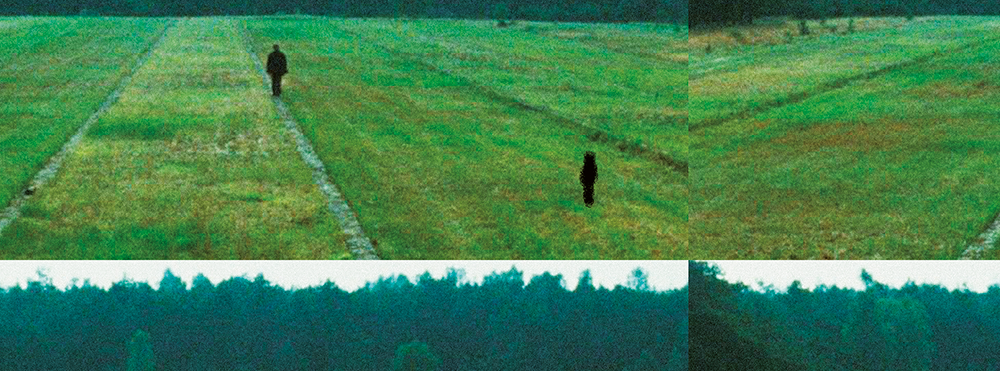 Traducao Arte sobre frame do filme Shoah