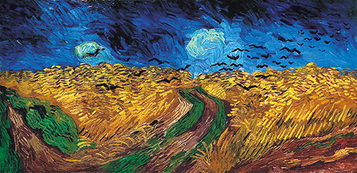 Campo de Trigo com Corvos, de Vincent van Gogh