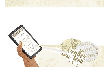 Ilustração de As frases nunca escritas por Fernando Pessoa