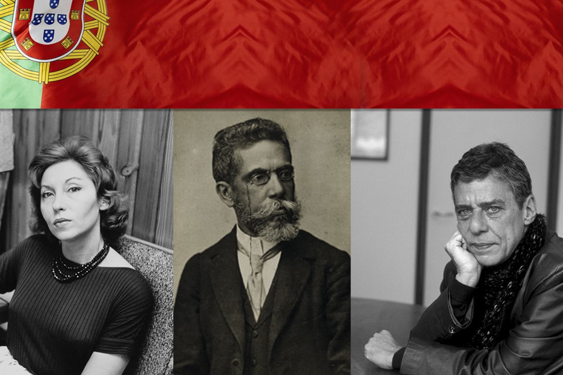Foto Clarice: Álbum de família | Foto Chico Buarque: Basso Cannarsa/Opale/alamy | Foto Machado de Assis: Fundação Biblioteca Nacional/Domínio público